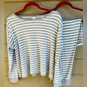 NWOT Nice pajamas with cropped pants.